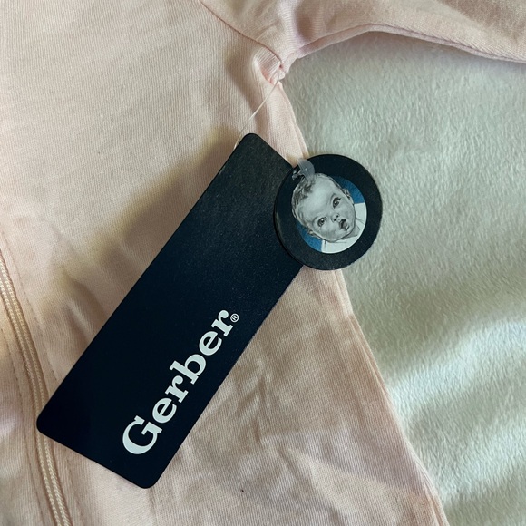 Gerber girl  bundle 3 One Pieces - Rose‎ and Blush - Picture 3 of 5